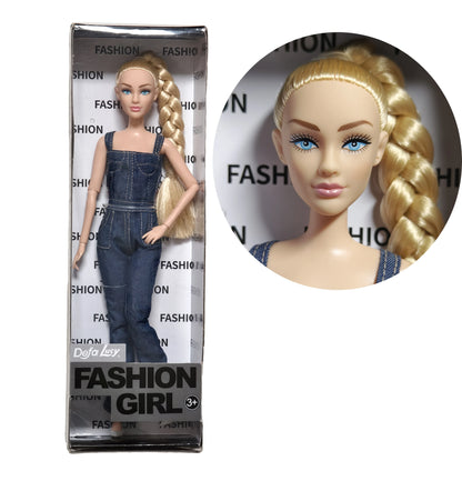 Original DEFA Lucy Fashion Doll – 1/6 Scale Beautiful Girl Doll with Clothes, New Gift