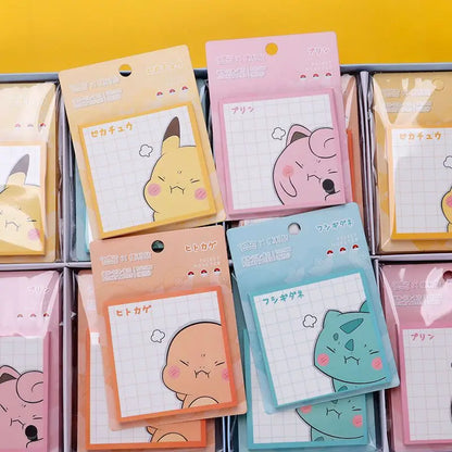 Pokémon Pikachu Sticky Notes – Cute Tearable Note Stickers