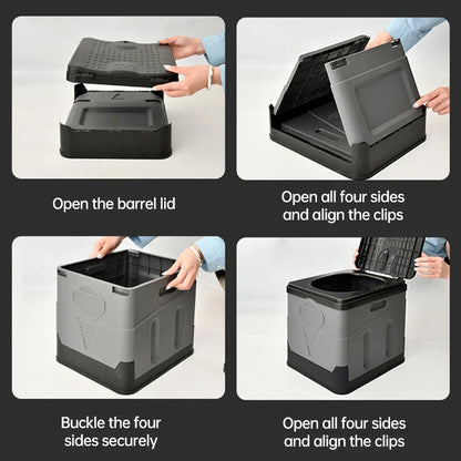 Portable Outdoor Camping Toilet – Odor-Proof Folding Emergency & Multifunctional Travel Toilet