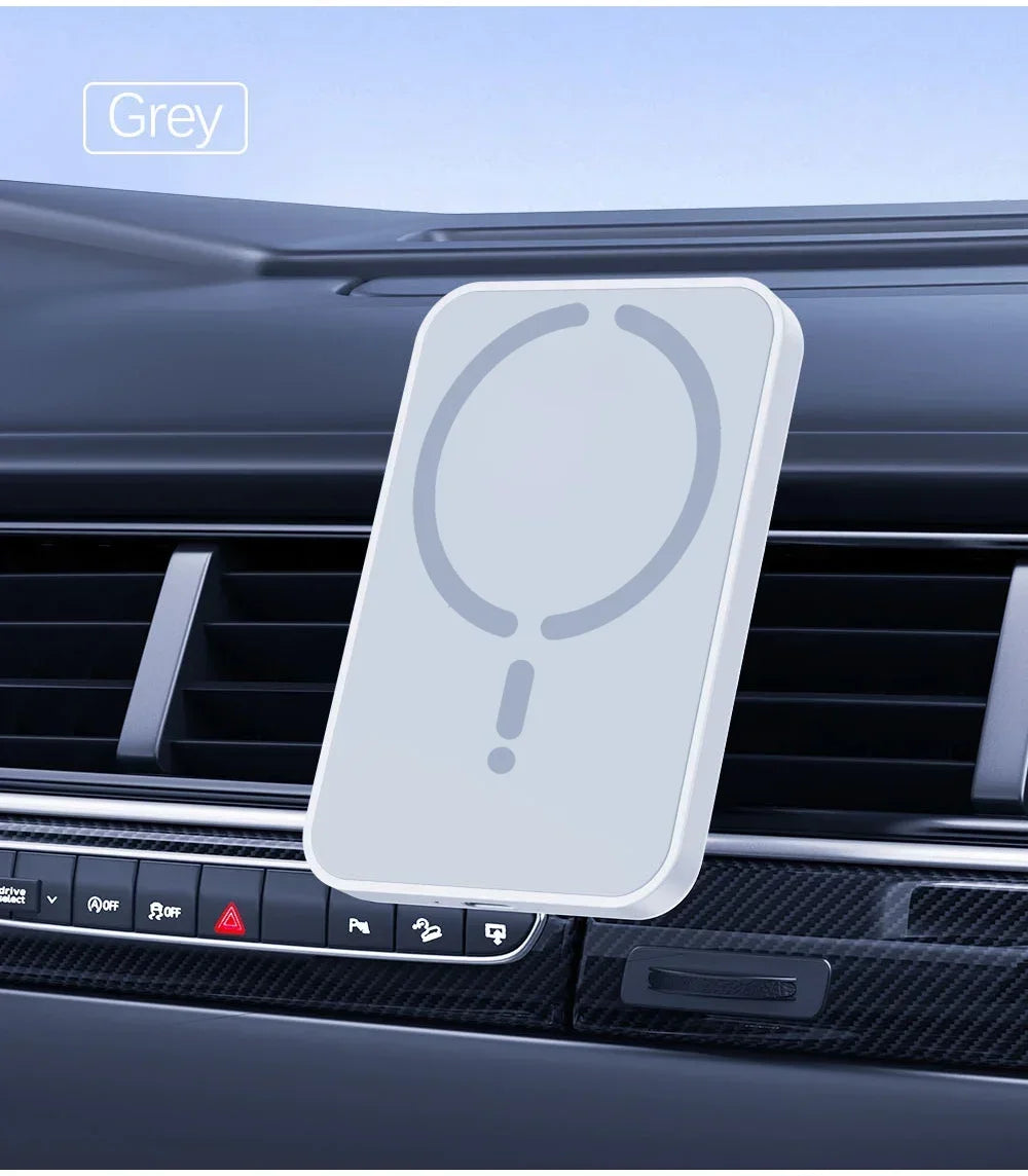 100W Magnetic Wireless Car Charger & Air Outlet Phone Holder — Fast Charging Station for iPhone 16/15/14/13/12 Pro Max
