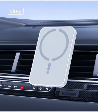 100W Magnetic Wireless Car Charger & Air Outlet Phone Holder — Fast Charging Station for iPhone 16/15/14/13/12 Pro Max