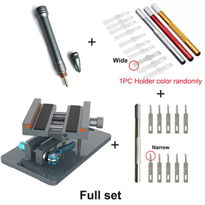 Back Cover Glass Remover Tool Kit for iPhone 15, 14, 13, 12, 11 Pro Max – Phone Repair Rear Housing Glass & Glue Removal