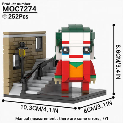 MOOXI Movie Series MOC BrickHeadz Building Blocks Set – DIY Educational Toy for Kids