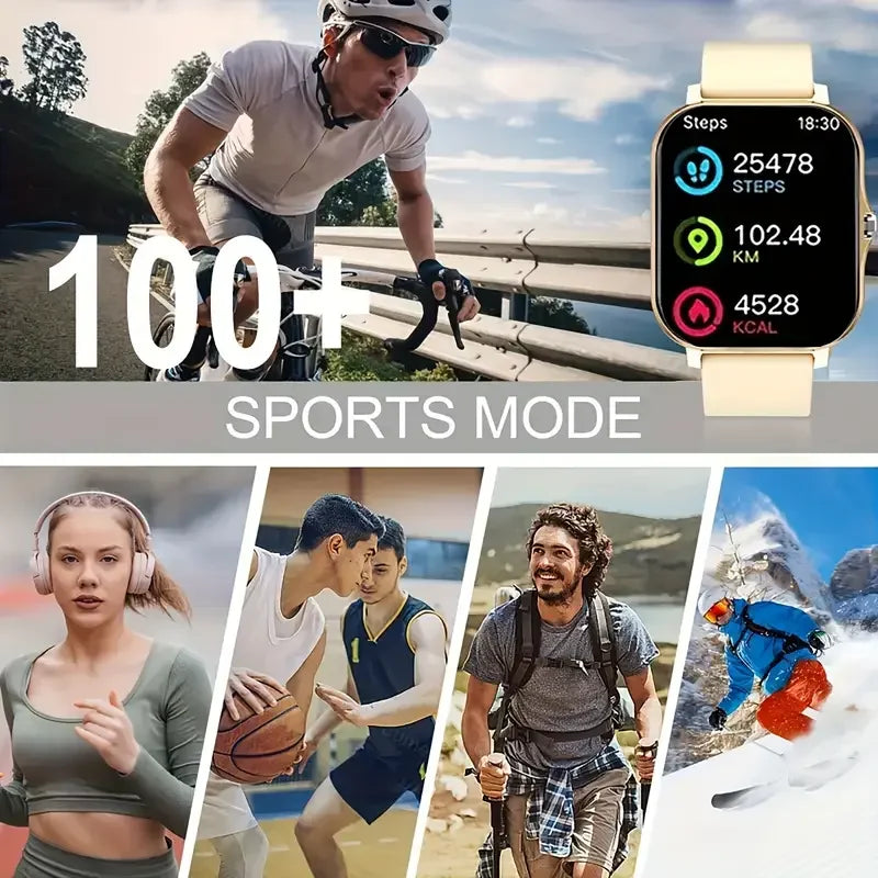 KESHUYOU 2025 Smartwatch – Bluetooth Talking, Blood Oxygen & Blood Pressure Monitor for Men & Women, Holiday Gift Watch