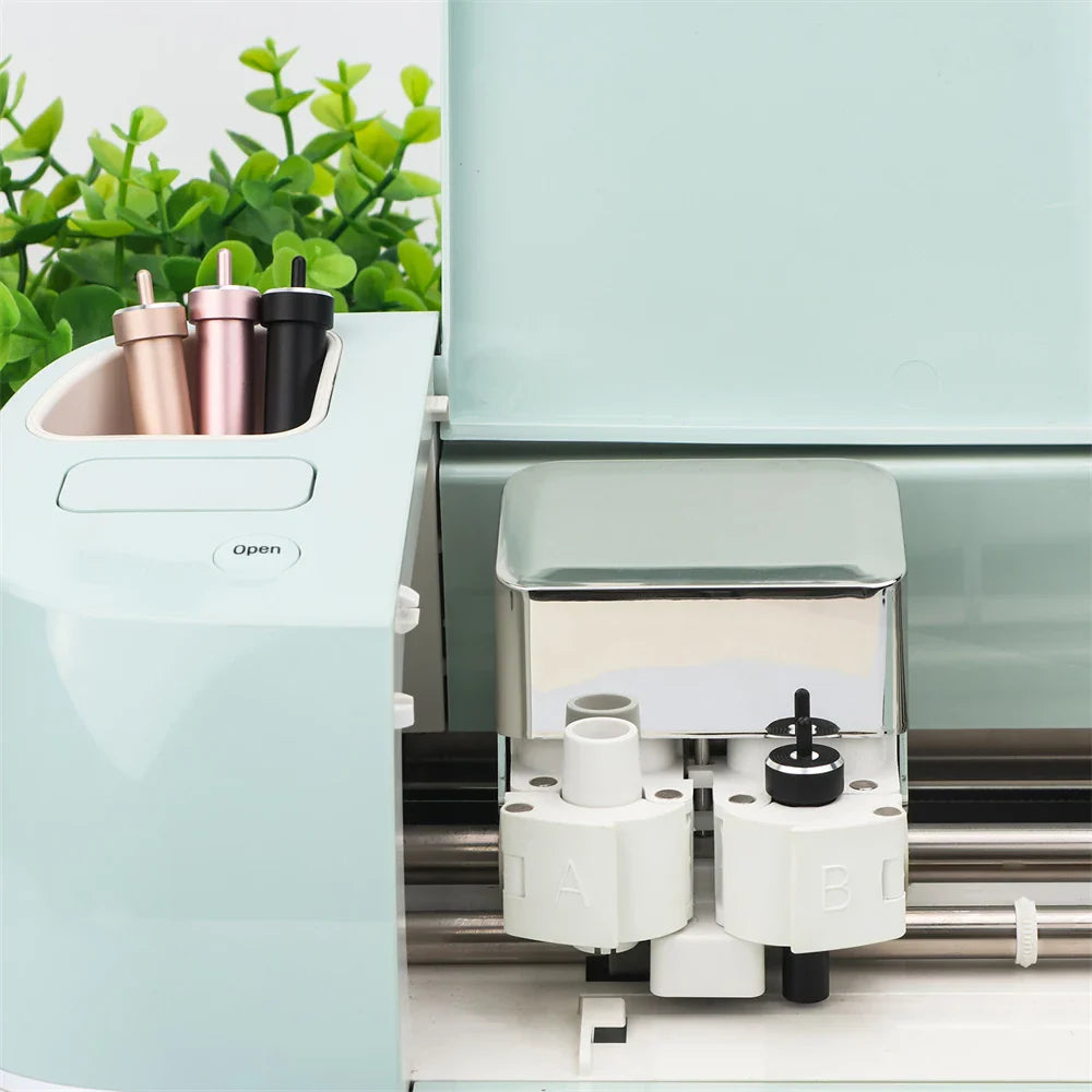 Metal Cut Blade Set with Housing — Compatible with Cricut Maker, Maker 3, Explore Air 2 & Explore 3, Replaceable Deep-Point Blade