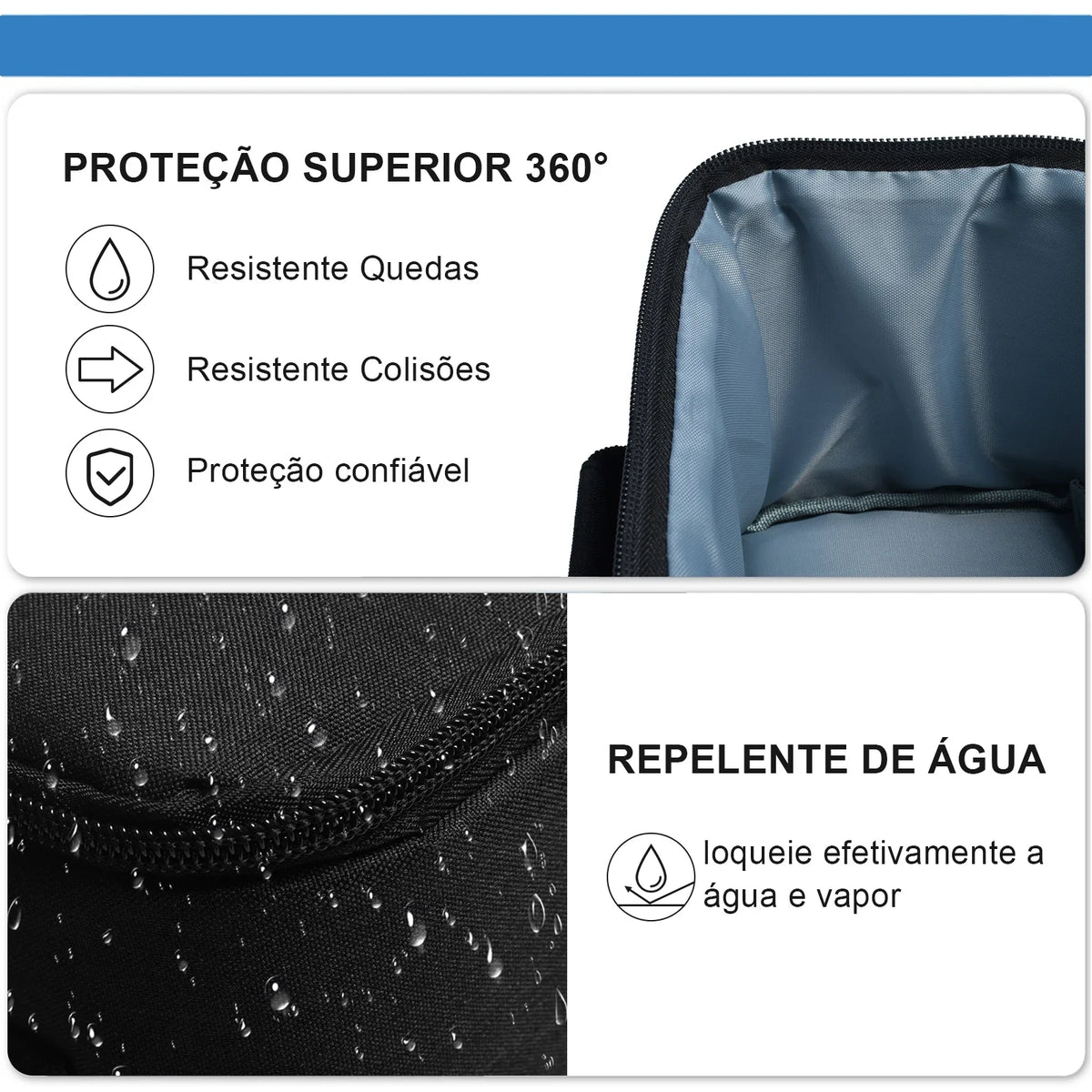 ZDSSY HY320 Projector Storage Bag – Travel Carry Case with Zipper Protector, Compatible with HY320 and HY300 Projectors