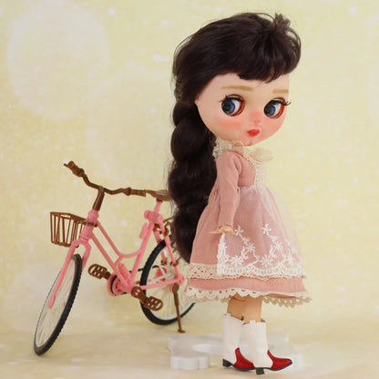 1/6 Scale Blythe Doll Cowboy Boots – Cool Shoes for 30cm Anime Girl BJD