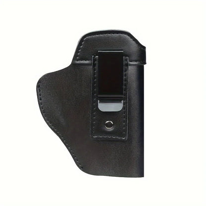 IWB Cowhide Concealed Gun Holster – Inner Belt for Glock 17/19/43, S&W M&P, P220/P226/P229, XD/XDS, Hunting