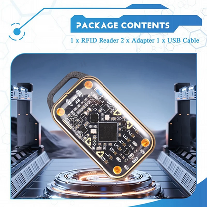 Chameleon Ultra Smart Card Emulator & RFID Key Reader – 125KHz & 13.56MHz NFC Card Duplicator with CUID Keychain
