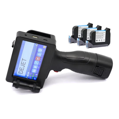 12.7mm Handheld Inkjet Printer 2588+ – QR Code, Barcode, Date & Logo Coding Machine with 25 Languages Support