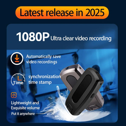 2025 New 1080P Portable Mini Camera – Compact Integrated Recording Device