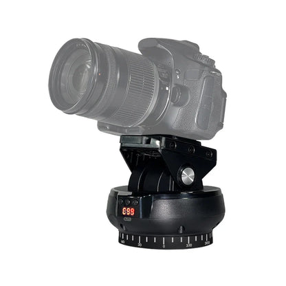 Desiontal YT-1200 Rotation Panoramic Remote Control - Pan Tilt Motorized Tripod Electric Head for Phones & Cameras