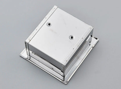 Onyzpily Bathroom Toilet Paper Holder | Chrome Finish Stainless Steel Tissue Box Holder, Wall Mounted, Black & Chrome