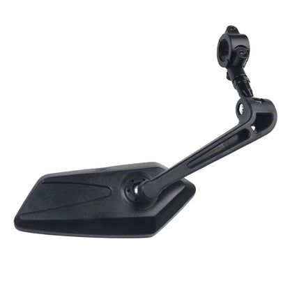Adjustable Bicycle Rear View Mirror – Rotatable Handlebar Reflector with Wide-Angle Back Sight & Installation Tools