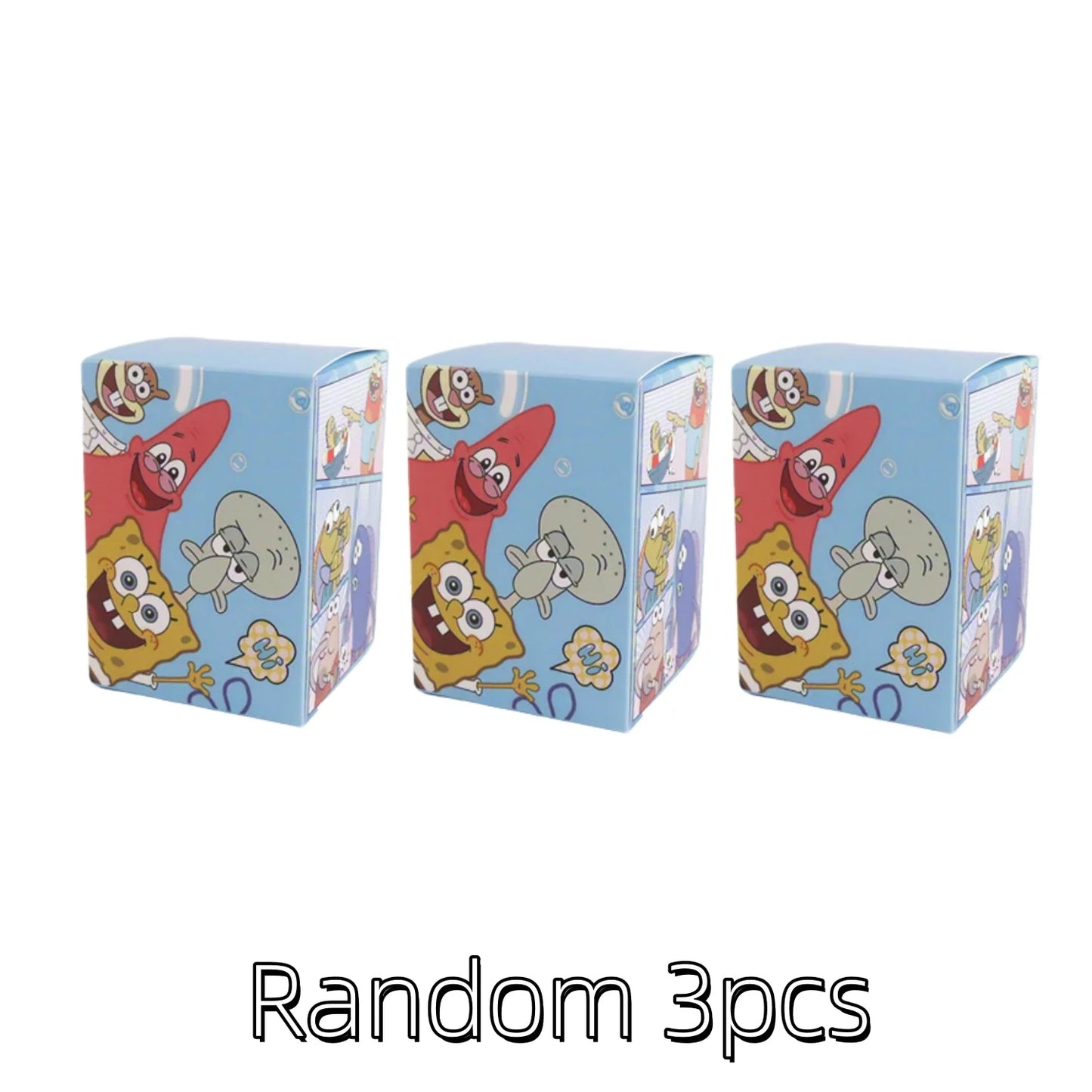 SpongeBob Blind Box Figure - Bikini Bottom Sitting Fish Car Ornament & Cute Desktop Collectible Gift