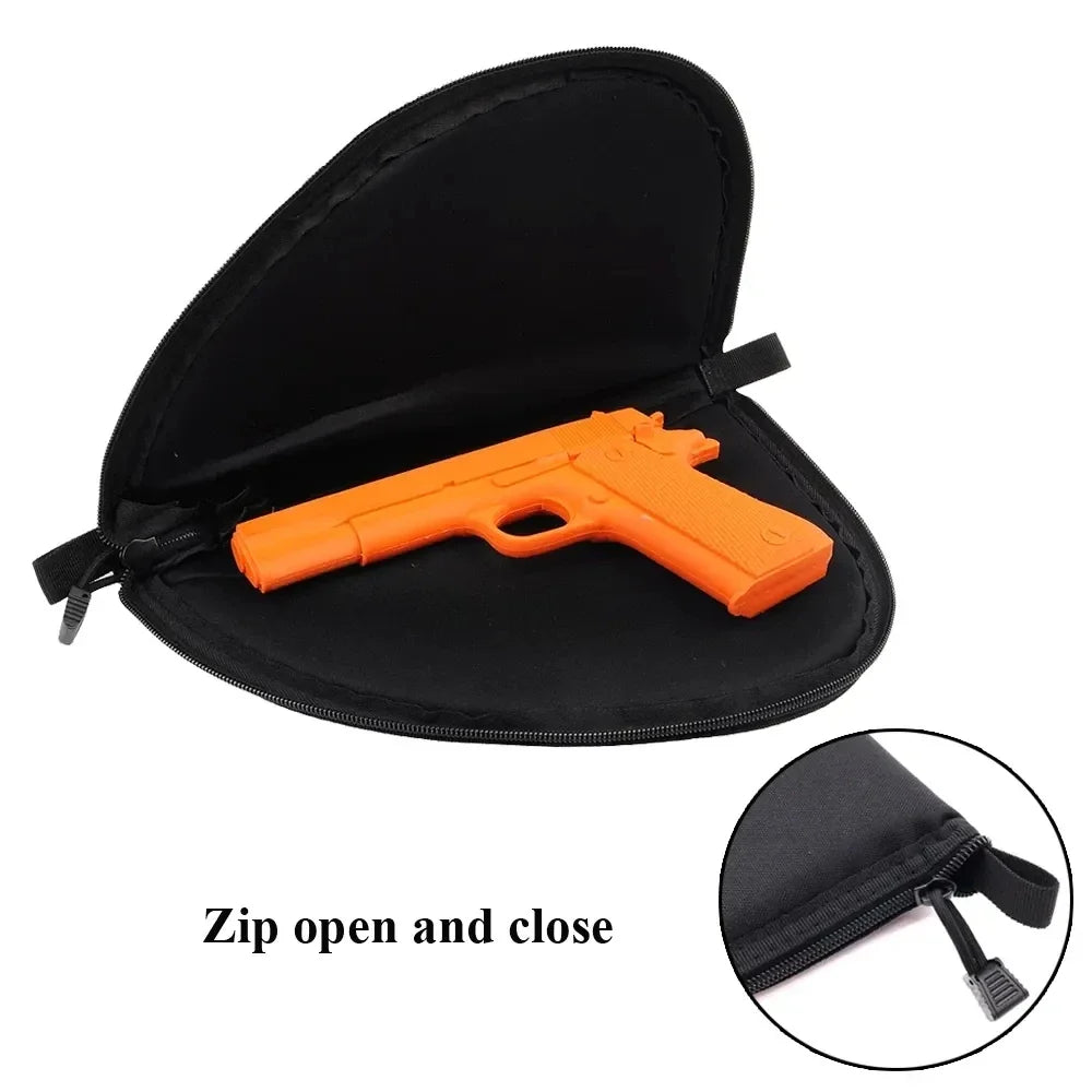Tactical Gun Bag – Airsoft Pistol Pouch, Concealed Carry Handgun Protection Case for Outdoor Sport & Hunting Accessories