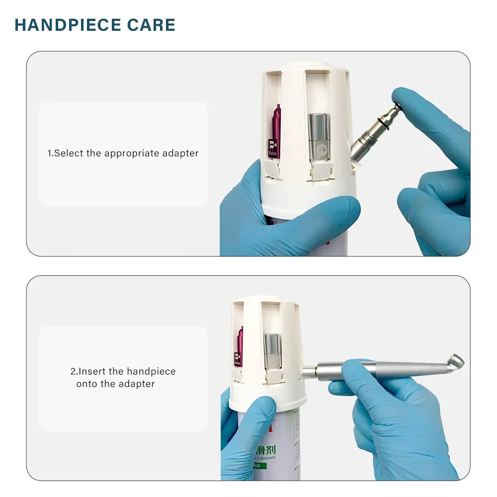 Dental Handpiece Cleaning Lubricant Spray – 300/550ml Oil for Handpiece Maintenance & Dentistry Lab Supply