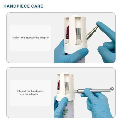 Dental Handpiece Cleaning Lubricant Spray – 300/550ml Oil for Handpiece Maintenance & Dentistry Lab Supply