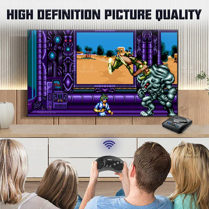 16-Bit Retro Sega MD Game Console – HDMI Output for Sega Mega Drive, Genesis & Dendy Classic Video Game System
