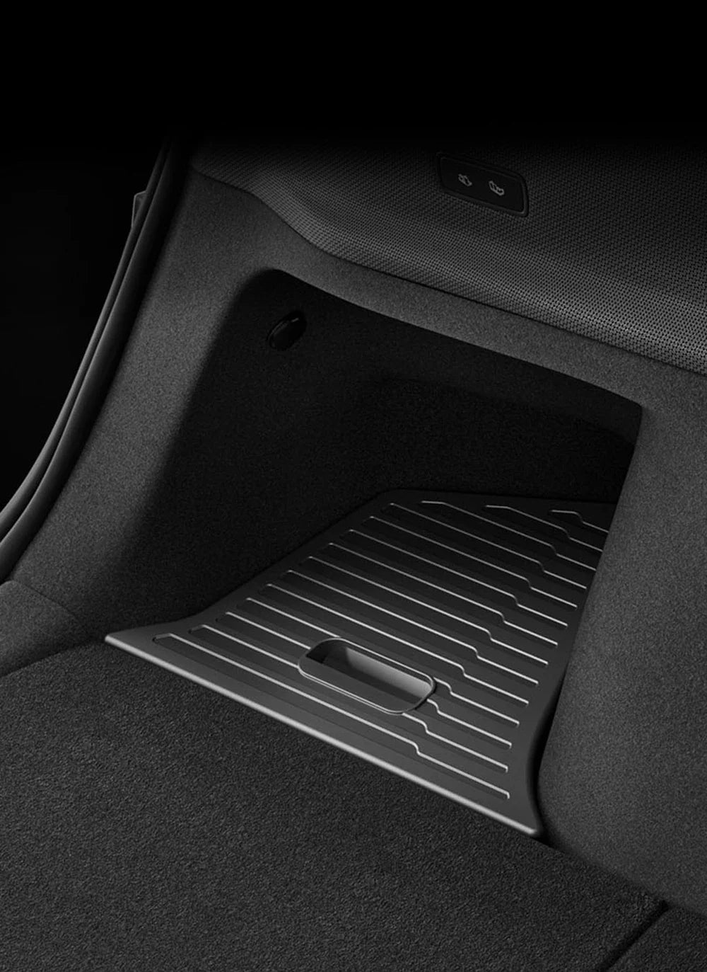 USVOTOV Trunk Organizer for Tesla Model Y 2025 – Rear Storage Bins & Side Box TPE Accessories