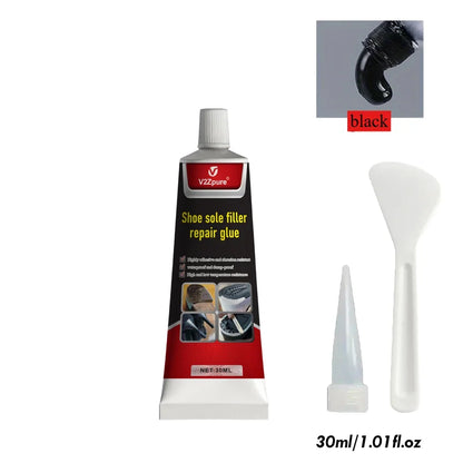 Shoe Sole Repair Glue Kit - Waterproof Quick-Dry Adhesive for Crack Filling and Wear-Resistant Repair