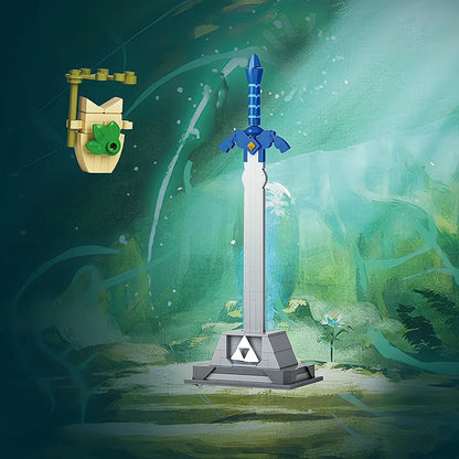 Master Sword Creative Building Block Set – 290PCS Desktop Assembly Bricks Toy Kit