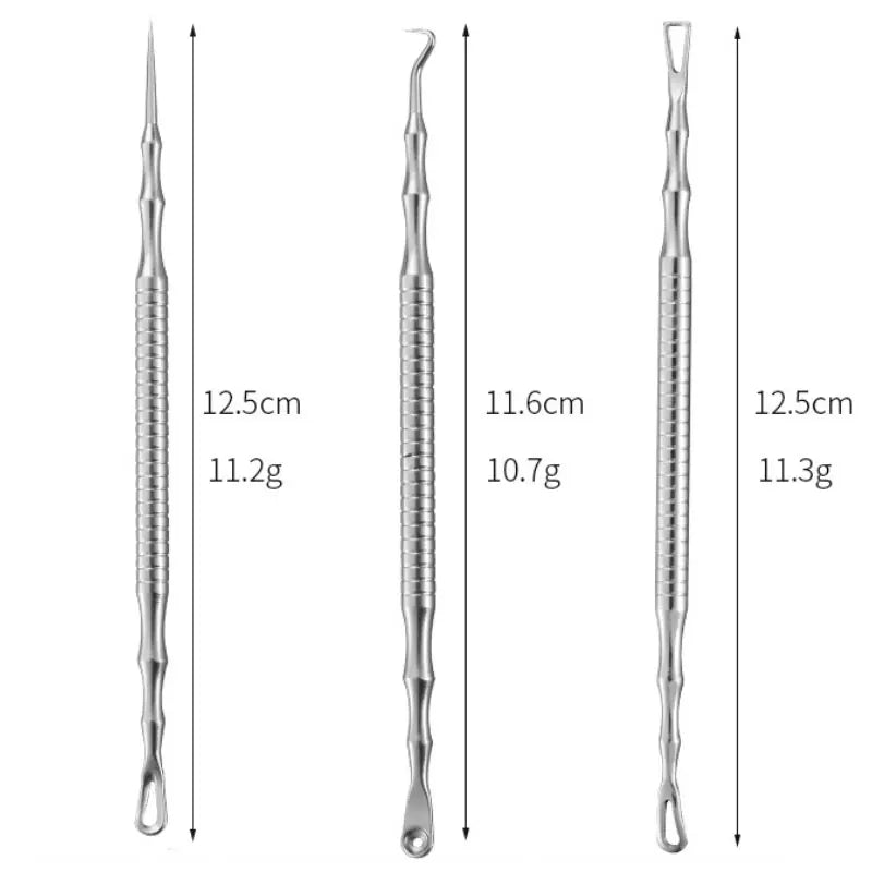 Blackhead Remover Acne Tool Kit – Pimple Extractor Needles, Tweezers & Deep Pore Cleaning Set