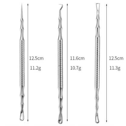 Blackhead Remover Acne Tool Kit – Pimple Extractor Needles, Tweezers & Deep Pore Cleaning Set