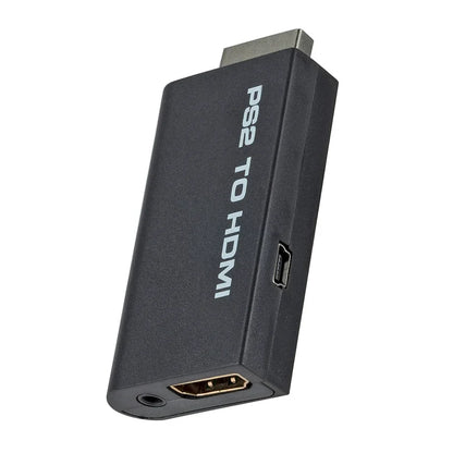 PzzPss PS2 to HDMI Converter with 3.5mm Audio Output – Supports 480i/480p/576i HD Display Modes