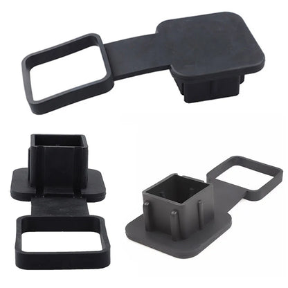 2-Inch Trailer Hitch Receiver Cover Plug – Waterproof Dustproof Tube Cap Protector for Auto Tow Hitch