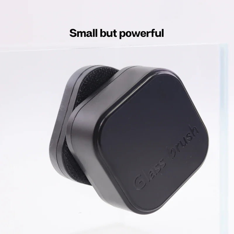 Mini Square Magnetic Brush – Strong Magnetic Cleaner for Fish Tanks, Algae Removal for Small Aquariums