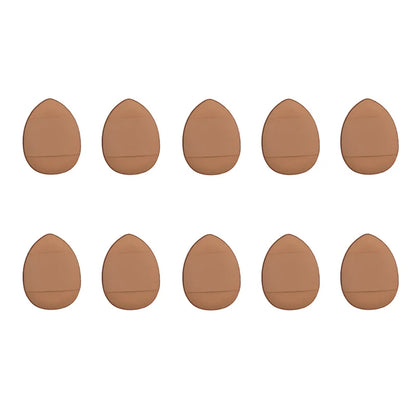 5/10Pcs Mini Finger Puff Foundation Sponge Set for BB Cream, Concealer & Powder - Makeup Applicator Tools
