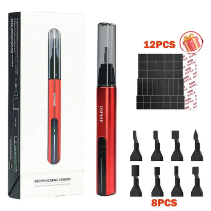 DSPIAE ES-A Reciprocating Sander – Electric Grinding Pen for DIY Plastic & Military Model Sanding, Craft Tool