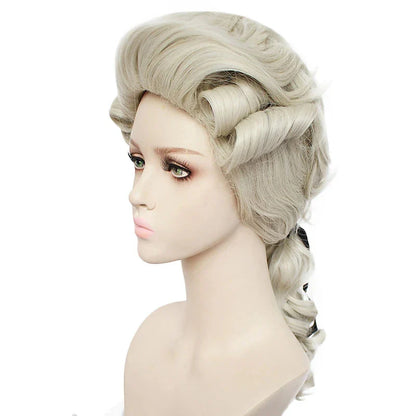 HAIRJOY Synthetic Duchess Judge Cosplay Wig - Long Heat-Resistant Curly Anime Hair for Men and Women
