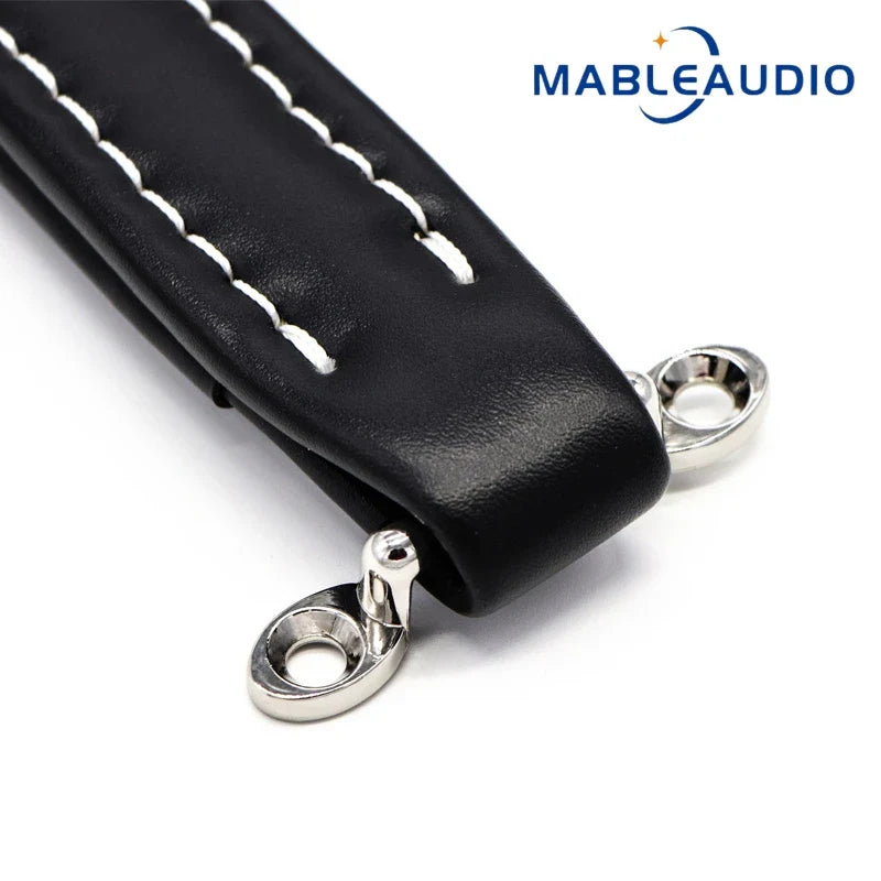 Guitar Amplifier Speaker Handle – Durable Leather Cabinet Carry Handle with Screws, Universal Replacement in Multiple Colors