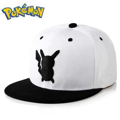 Pikachu Anime Baseball Cap - Adjustable Cartoon Cosplay Hat for Men, Women & Kids Sports Hip Hop Style Gift