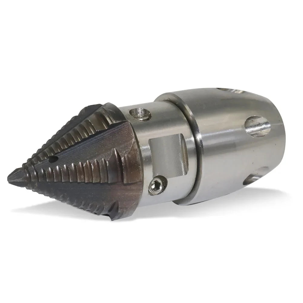 High Pressure Rotating Nozzle 1/2 M22 & 3/8 – Sewer & Sludge Cleaning Water Gun Nozzle for Pressure Washing