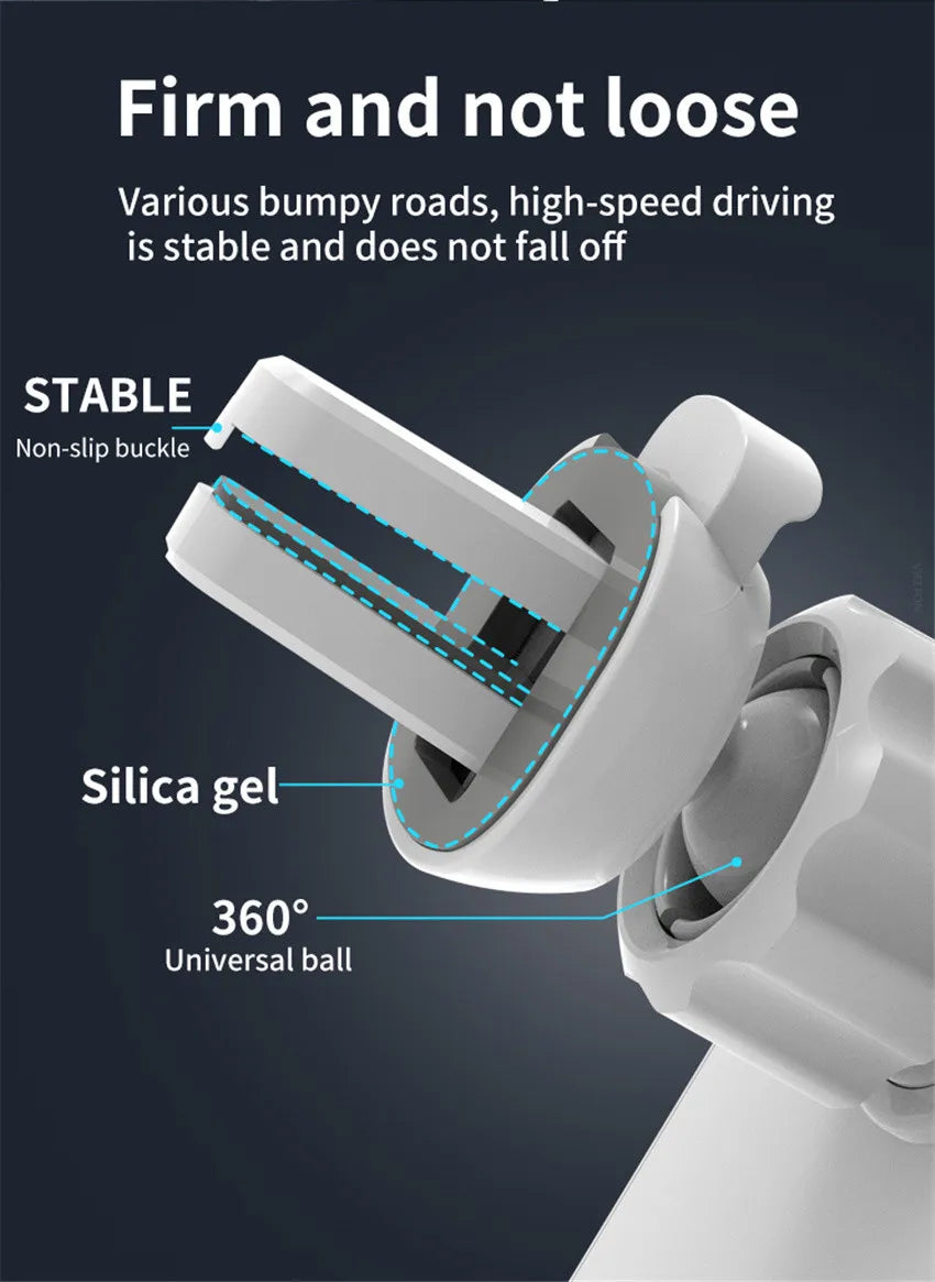 Magnetic Wireless Car Charger for MagSafe - iPhone 12/13/14/15 Pro Max, Mini, Air Vent Phone Holder Stand, Fast Charging