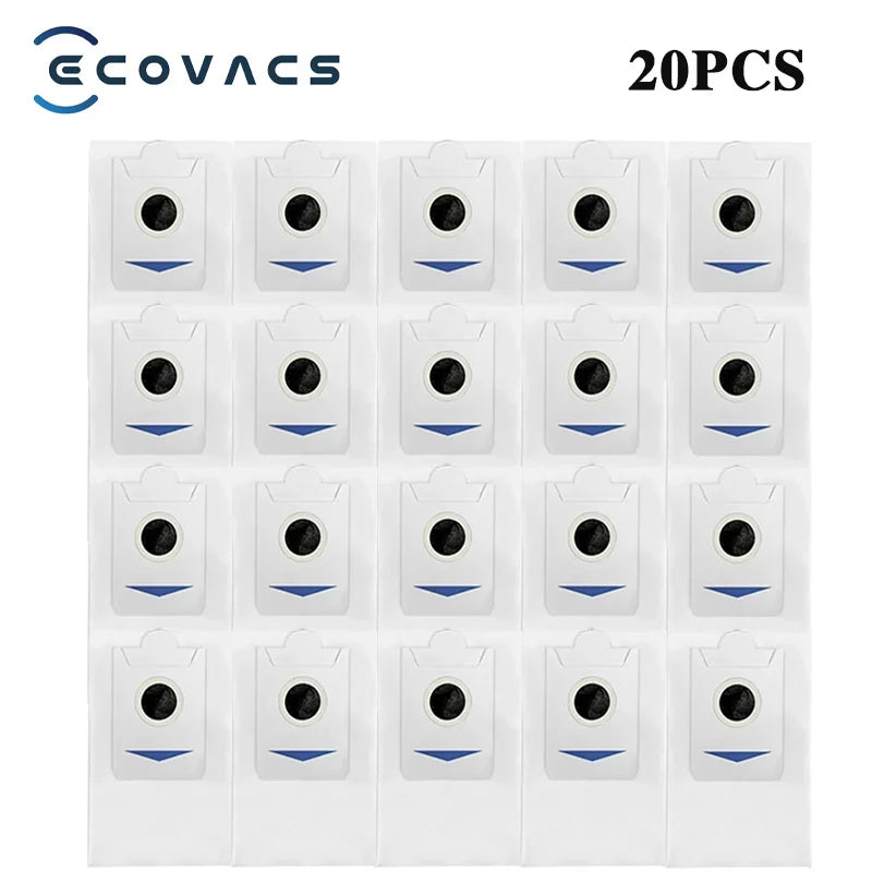 ECOVACS T30 PRO OMNI / T30S PRO / YEEDI M12 Pro+ Robot Vacuum Replacement Parts – Dust Bags, Brushes, Filters & Mop Accessories