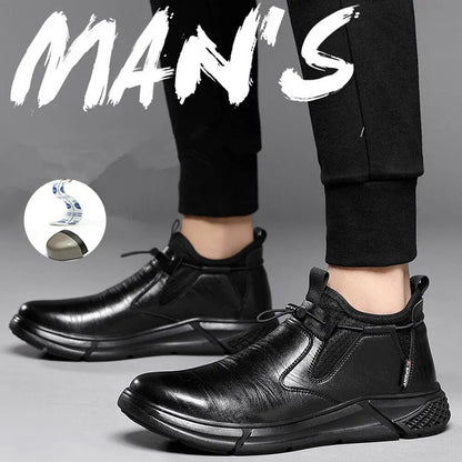 Fashion Safety Shoes for Men – Steel Toe Work Boots, Indestructible Puncture-Proof Protective Footwear