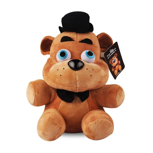 FNAF Freddy’s 18cm Plush Toy – Stuffed Bear & Rabbit Game Plush for Kids Birthday & Christmas Gift