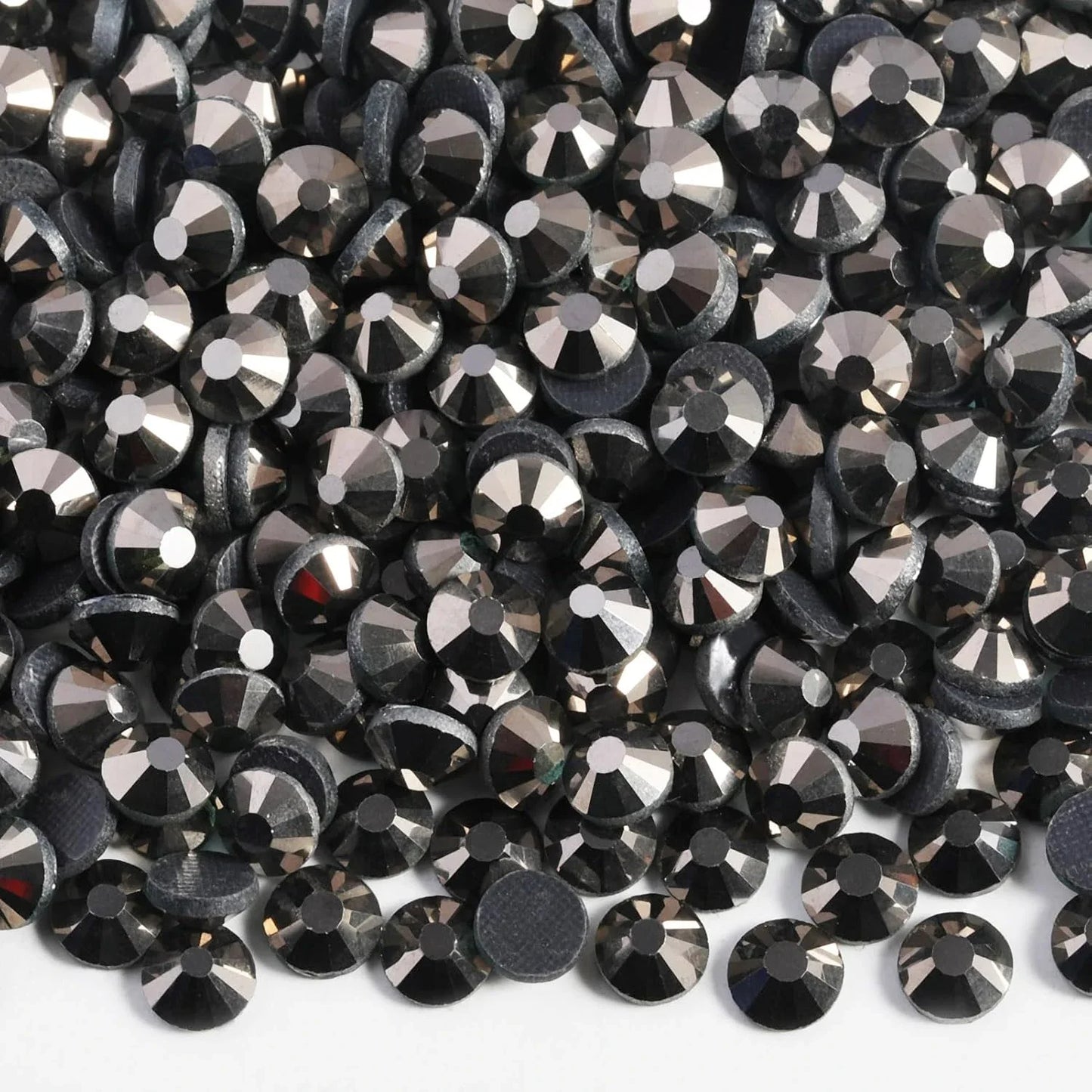 Bobohoo HotFix Crystal Rhinestones SS6-SS30 – Glitter Iron-On Strass Gems for Clothing, Dresses & DIY Crafts