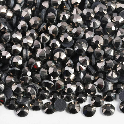 Bobohoo HotFix Crystal Rhinestones SS6-SS30 – Glitter Iron-On Strass Gems for Clothing, Dresses & DIY Crafts