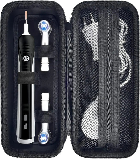 Travel Toothbrush Case – Compatible with Oral-B Pro Series & Philips Sonicare ProtectiveClean Electric Toothbrush Protective Storage Box