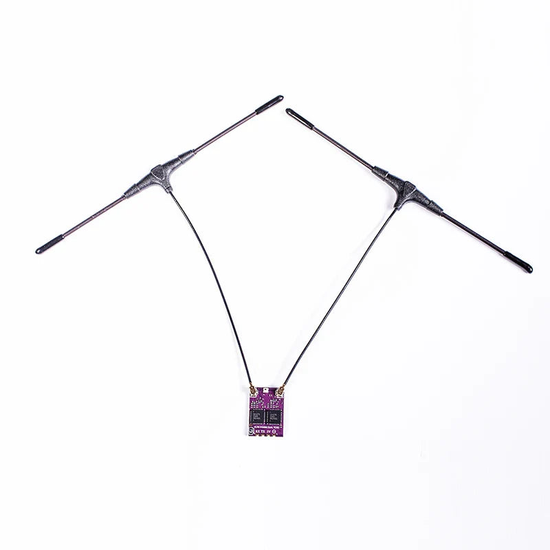 ES900 DUAL RX ELRS Diversity Receiver – 915MHz/868MHz with Built-in TCXO for RC Airplane & FPV Long Range Drone