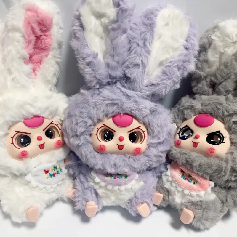 1:1 Replica Baby Three Lily Rabbit Vinyl Plush Blind Box – Cute Kawaii Doll, Bag Pendant & Christmas Gift Ornament
