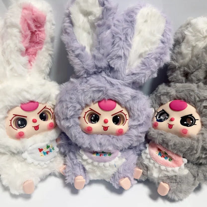 1:1 Replica Baby Three Lily Rabbit Vinyl Plush Blind Box – Cute Kawaii Doll, Bag Pendant & Christmas Gift Ornament