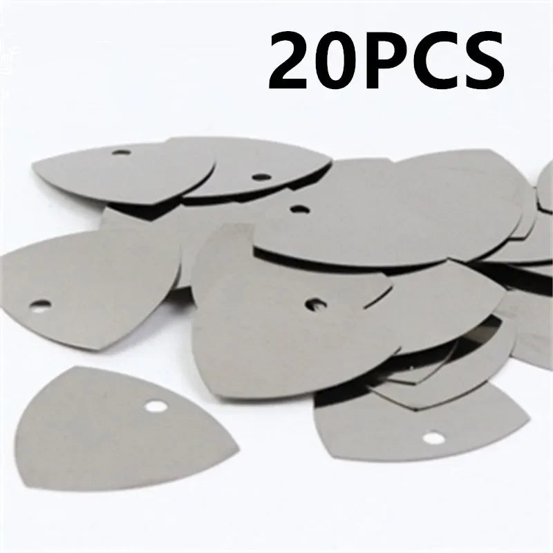 10/20/50PCS Metal Phone Opening Tools – Guitar Pick Pry Openers for iPhone, iPad, Tablet & PC Disassembly Repair Kit