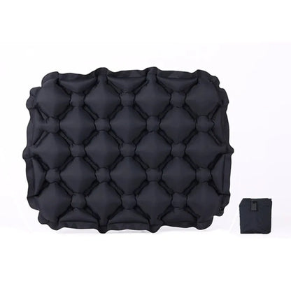 Foldable Inflatable Seat Cushion Moisture-Proof Lightweight Camping Chair Mat Water-Resistant Portable Space-Saving Car & Outdoor Seat Pad