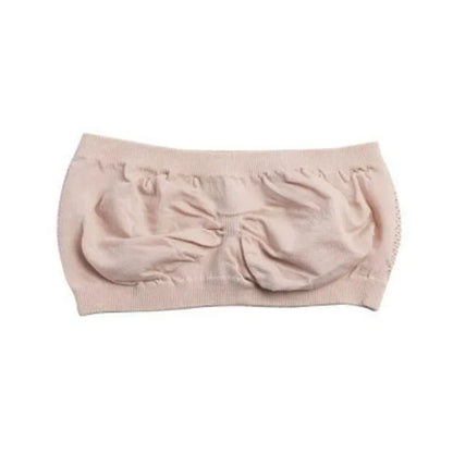 Women’s Sexy Strapless Crop Top Bra – Breathable Mesh Bandeau, Invisible No-Pad Summer Brassiere